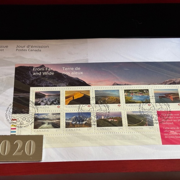 2020 OFFICIAL FIRST DAY COVER (OFDC) Collection of STAMPS NEW IN BOX See PICS - Picture 4 of 7